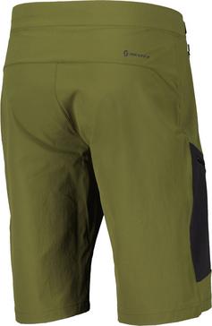 Rückansicht von SCOTT Explorair Light Fahrradshorts Herren fir green-black