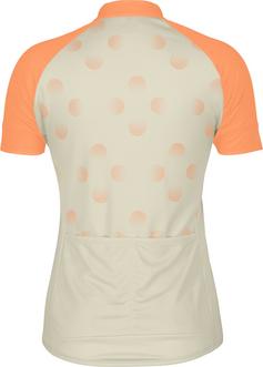 Rückansicht von SCOTT Endurance 30 Fahrradtrikot Damen soft yellow-melon orange