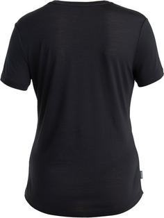 Rückansicht von Icebreaker 125 Cool-Lite Sphere III Funktionsshirt Damen black