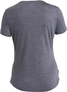 Rückansicht von Icebreaker 125 Cool-Lite Sphere III Funktionsshirt Damen midnight navy hthr