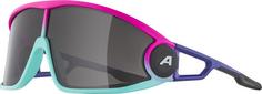ALPINA LEGEND Sportbrille purple-turquoise