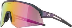 ALPINA SONIC HR Q-LITE Sportbrille black-purple metallic matt
