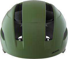 Rückansicht von ALPINA Soho Fahrradhelm olive matt