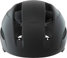 Rückansicht von ALPINA Soho Fahrradhelm black matt