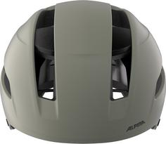 Rückansicht von ALPINA BLOOM MIPS Fahrradhelm smoke-grey matt