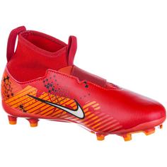 Rückansicht von Nike JR Mercurial Zoom Superfly 9 FGMG CR7 Fußballschuhe Kinder lt crimson-pale ivory-brt mandarin-black