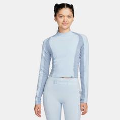 Rückansicht von Nike TRAIL Funktionsshirt Damen ashen slate-lt armory blue-ashen slate