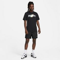 Rückansicht von Nike NSW JDI T-Shirt Herren black