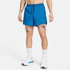 Rückansicht von Nike RUN DIV STRIDE Laufshorts Herren court blue-black-blkref