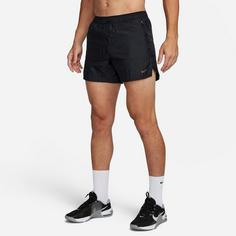 Rückansicht von Nike RUN DIV STRIDE Laufshorts Herren black-black-blkref