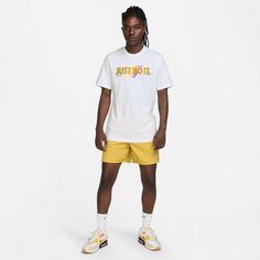 Rückansicht von Nike NSW JDI T-Shirt Herren white