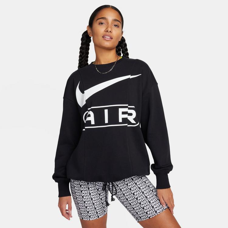 Nike Nike NSW Oversized Sweatshirt Damen - black-white - 0 | SportScheck
