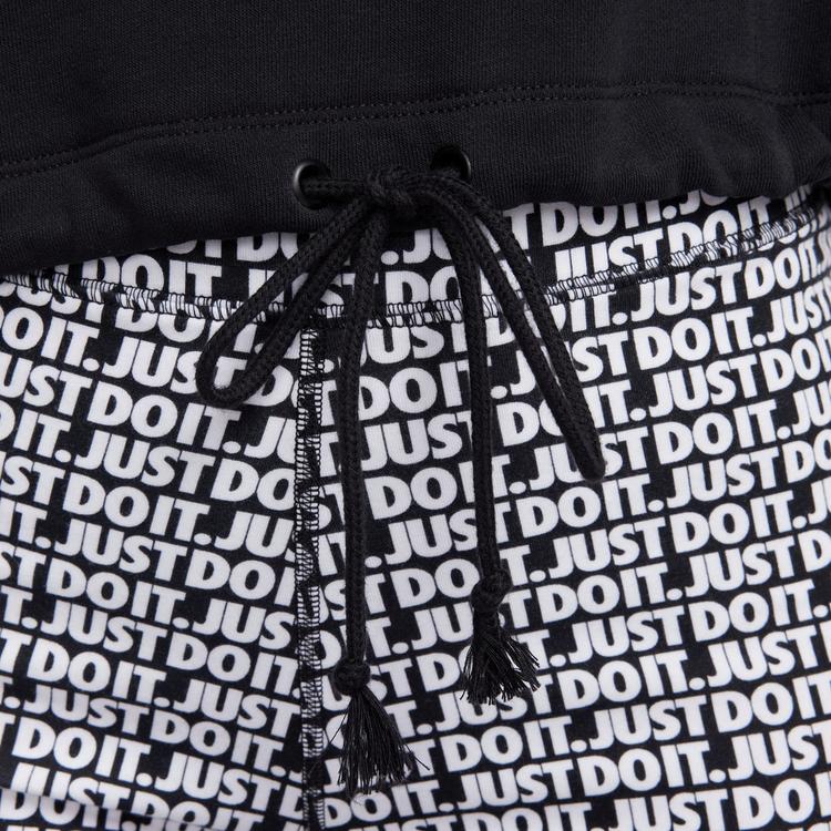 Nike Nike NSW Oversized Sweatshirt Damen - black-white - 4 | SportScheck