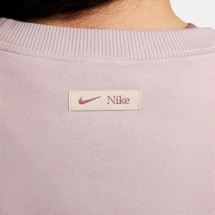 Nike Nike Phoenix Oversized Sweatshirt Damen - platinum violet-smokey mauve - 5 | SportScheck