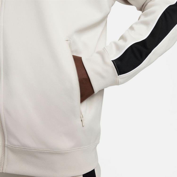 Nike Nike NSW Polyjacke Herren - light orewood brown-white-black-white - 4 | SportScheck