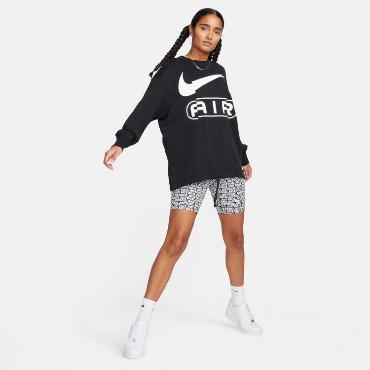 Nike Nike NSW Oversized Sweatshirt Damen - black-white - 5 | SportScheck