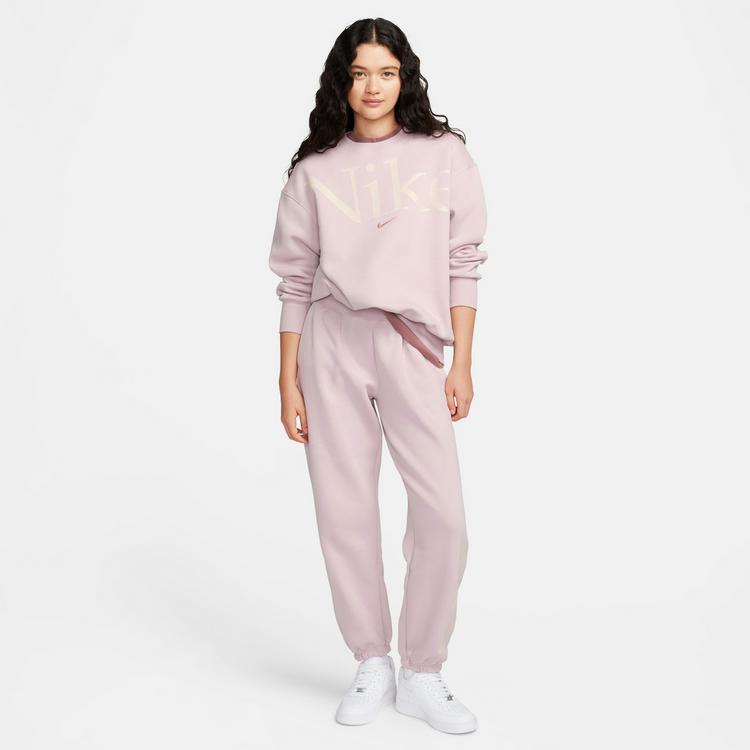 Nike Nike Phoenix Oversized Sweatshirt Damen - platinum violet-smokey mauve - 6 | SportScheck
