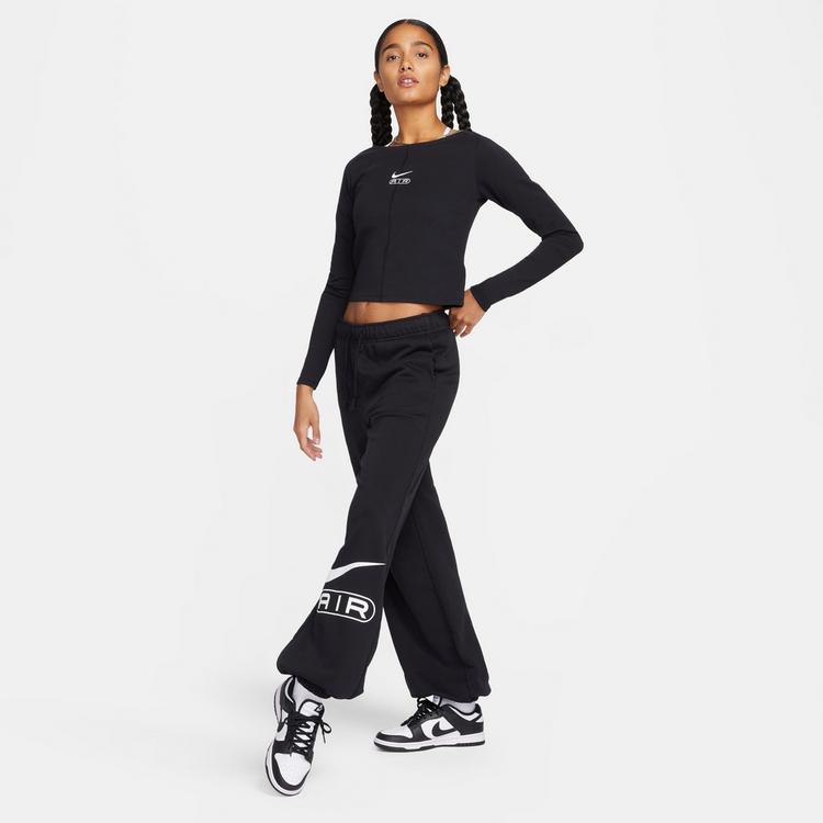 Nike Nike Air Sweathose Damen - black-white - 6 | SportScheck