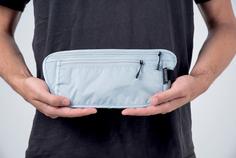 Rückansicht von COCOON Waistwallet light Bauchtasche star grey