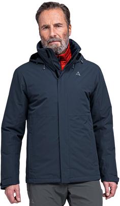 Rückansicht von Schöffel Gmund Regenjacke Herren navy blazer