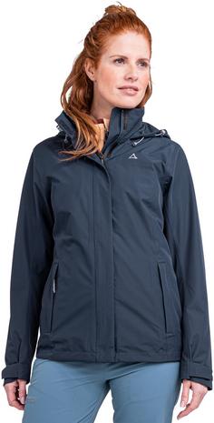 Rückansicht von Schöffel Gmund Regenjacke Damen navy blazer