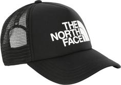 The North Face LOGO TRUCKER Cap Herren tnf black-tnf white