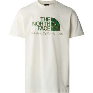 The North Face Berkeley California T-Shirt Herren white dune-optic emeral