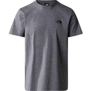The North Face SIMPLE DOME T-Shirt Herren tnf medium grey heather