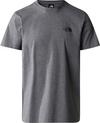 The North Face SIMPLE DOME T-Shirt Herren - tnf medium grey heather