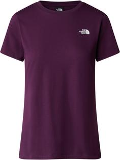 The North Face SIMPLE DOME T-Shirt Damen black currant purple