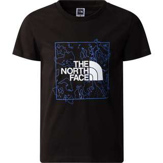 The North Face NEW GRAPHIC T-Shirt Kinder tnf black-solar blue
