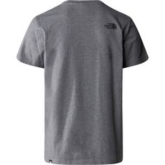 Rückansicht von The North Face SIMPLE DOME T-Shirt Herren tnf medium grey heather