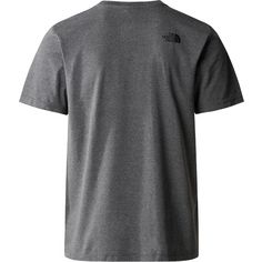 Rückansicht von The North Face EASY T-Shirt Herren tnf medium grey heather