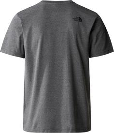 Rückansicht von The North Face EASY T-Shirt Herren tnf medium grey heather