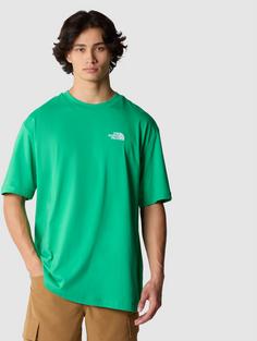Rückansicht von The North Face Essentiel T-Shirt Herren optic emerald