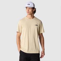 Rückansicht von The North Face SIMPLE DOME T-Shirt Herren gravel