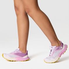 Rückansicht von The North Face VECTIV INFINITE 2 Trailrunning Schuhe Damen icy lilac-mineral purple