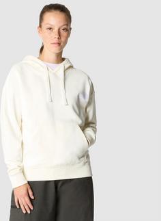 Rückansicht von The North Face NATURE Hoodie Damen white dune