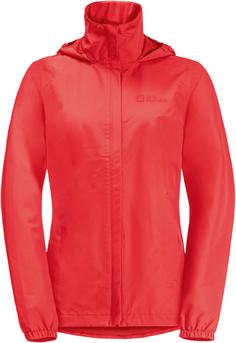 Jack Wolfskin STORMY POINT 2L Hardshelljacke Damen vibrant red