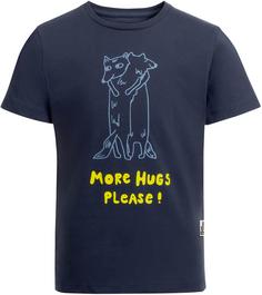 Jack Wolfskin MORE HUGS T-Shirt Kinder night blue