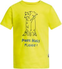Jack Wolfskin MORE HUGS T-Shirt Kinder - firefly
