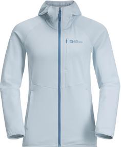 Jack Wolfskin KOLBENBERG Fleecejacke Damen soft blue