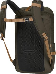 Rückansicht von Jack Wolfskin Rucksack DACHSBERG 18L Daypack island moss