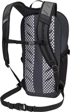 Rückansicht von Jack Wolfskin CYROX SHAPE 15 Wanderrucksack phantom