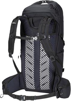 Rückansicht von Jack Wolfskin CYROX SHAPE 30 S-L Wanderrucksack phantom