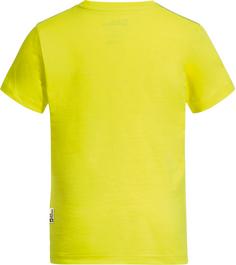 Rückansicht von Jack Wolfskin MORE HUGS T-Shirt Kinder firefly