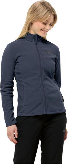 Rückansicht von Jack Wolfskin TAUNUS Fleecejacke Damen night blue