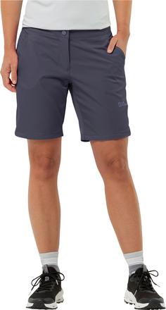 Rückansicht von Jack Wolfskin HIKING ALPINE Funktionsshorts Damen graphite