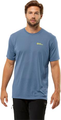 Rückansicht von Jack Wolfskin VONNAN Funktionsshirt Herren elemental blue