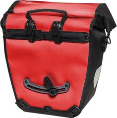 Rückansicht von ORTLIEB Back-Roller Core Fahrradtasche red-black